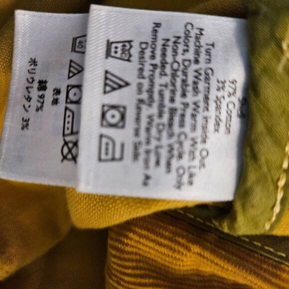 Eddie Bauer vtg mustard yellow corduroy jacket. Y2K. Size XL. - Picture 4 of 4